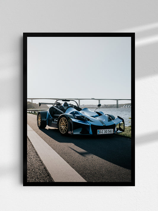 Superbil ved Vejle Fjordbroen